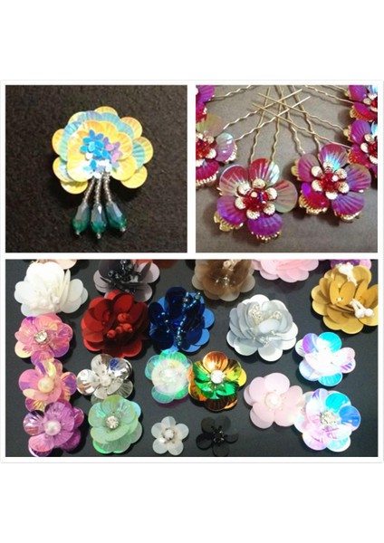 Şek Payetler Ş Pul Dıy Takı Zanaat Dekorasyon Kırmızı (Yurt Dışından) modelleri