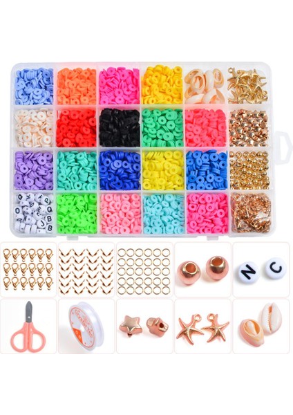 Yuvarlak 6mm Craft Küpe Için Spacer 3869 (Yurt Dışından)