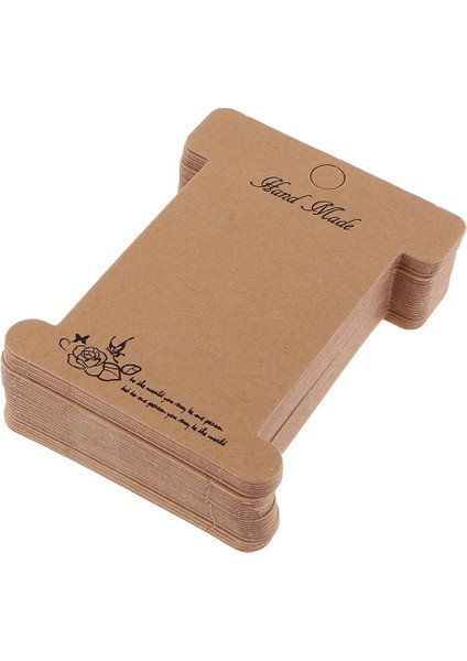 30 /paket Kağıt Nakış Ipi Kart Ör I Şekli (Yurt Dışından)