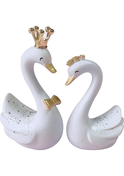 Reçine Minyatür Taç Kuğu Heykeli Heykelcik Hazırlanmış Heykel Üstü Büyük (Yurt Dışından) fiyatları