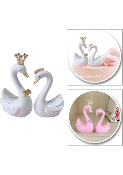 Reçine Minyatür Taç Kuğu Heykeli Heykelcik Hazırlanmış Heykel Üstü Büyük (Yurt Dışından) indirimleri