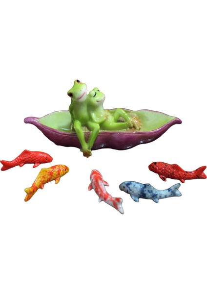 Kurbağa Süsleme Kurbağa Heykelleri Kurbağa Heykelcik Heykeli Heykel B (Yurt Dışından)