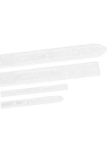 4 El Sanatları Şeffaf Akrilik Saat Ş Şı (Yurt Dışından)