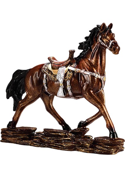 At Heykeli Dekorasyonu Fengshui Dekoru Yoga Stüdyoları Için 28X9.5X24.8CM (Yurt Dışından) modelleri