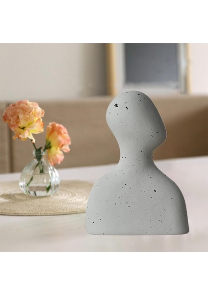 Modern Soyut Icı I Figürü Heykeli Heykel Ev Üstü Kitaplık I Centerpiece Décor Yapıt - (Yurt Dışından)