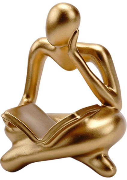 Tezgah Ofis Otel Aureate Için Modern Özet Düşünür Heykeli Dekorasyon Hediyesi (Yurt Dışından) indirimleri