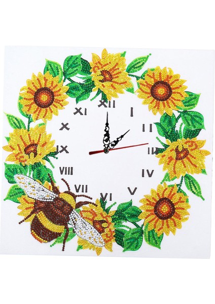 Dıy Ö Şekil Rhinestones Çiçek Sarı (Yurt Dışından)