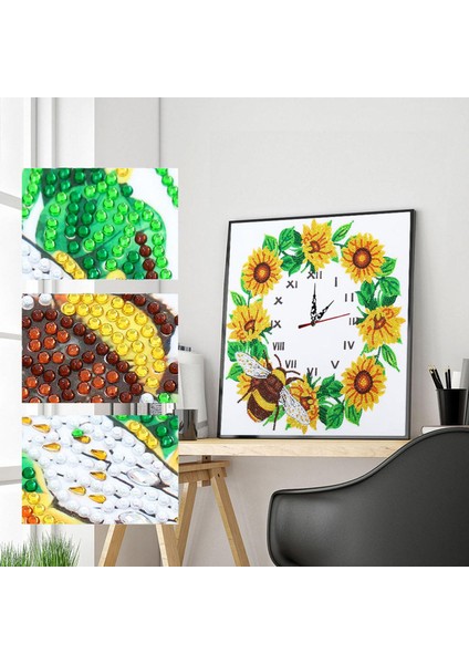 Dıy Ö Şekil Rhinestones Çiçek Sarı (Yurt Dışından) modelleri