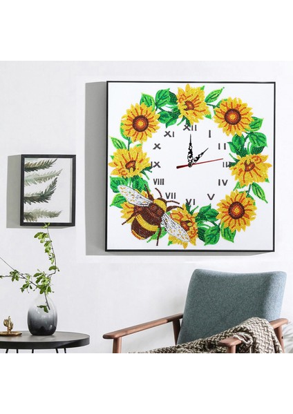 Dıy Ö Şekil Rhinestones Çiçek Sarı (Yurt Dışından) fırsatları