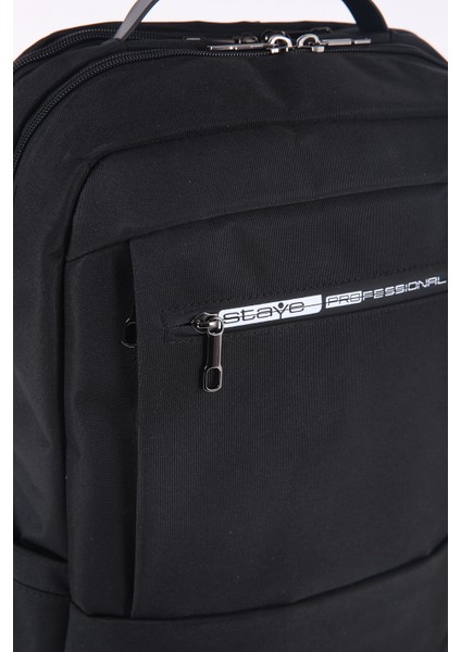 Ççs 51481 Laptop Bölmeli Çekçek Askılıklı Ter Önleyicili Siyah Sırt Çantası modelleri