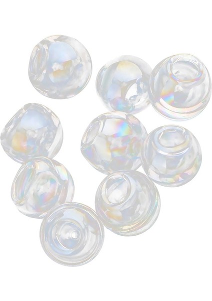 10 Parça Cam Boncuk Dıy Takı Malzemeleri Bilezik, Kolye 12MM (Yurt Dışından)