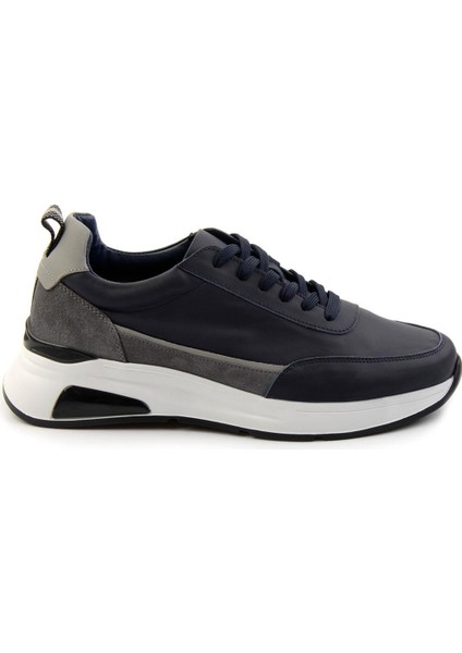 Lacivert Leather Erkek Sneaker E01589511703
