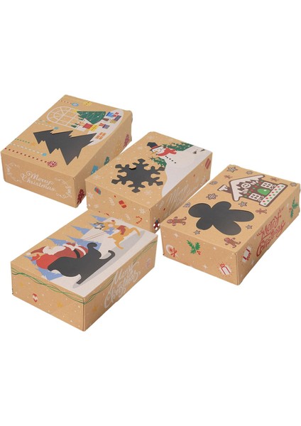 Temizle Parti Malzemeleri ile Noel Iş Için I Kutuları Kek Çörekler 4 (Yurt Dışından) fırsatları