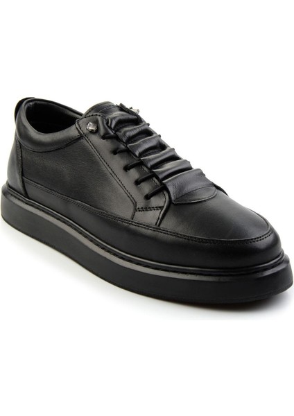 Siyah Leather Erkek Casual Ayakkabı E01082011503