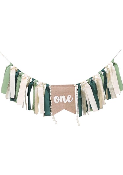 Doğum Günü Çocuk Odası Kızı Için Iğum Günü Partisi Banner 1. Doğum Günü Banner (Yurt Dışından)