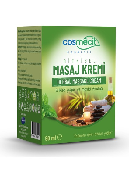 Bitkisel Masaj Kremi 90 gr