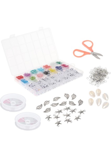 Takı Yapımı Için Cam Bilezik Şek El Sanatları Dıy Set 2 3mm (Yurt Dışından)