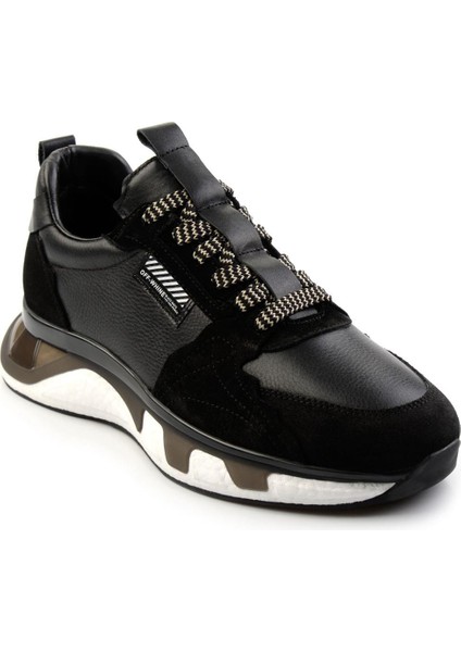 Siyah Leather Erkek Sneaker E01347071802 fiyatları