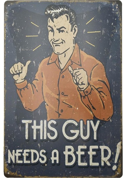 Metal Teneke Poster Dıy Man Cave 20X30 cm 19 (Yurt Dışından) fiyatları