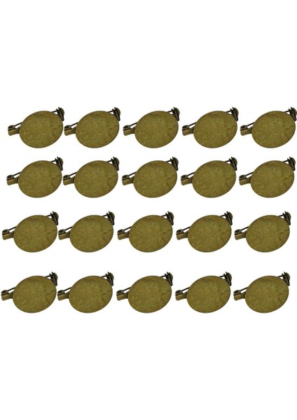 20 Yuvarlak Düğün Broş Örme Takım Sopa 20 , , 20MM (Yurt Dışından)