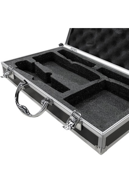 Taşıma Çantası Mikrofon Kutusu Darbeye Dayanıklı Süngerli 36.5CMX20CMX7.3CM (Yurt Dışından)