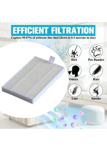 Lıectroux C30B Robot Proscenic 800T 820S Robot Süpürge Için 10 Adet Hepa Filtre Parçalarını Değiştirin (Yurt Dışından) fiyatları