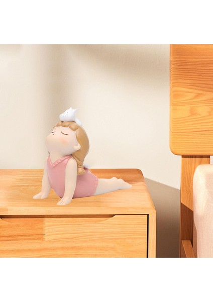 Tavşan Kı Poz Heykelcik Meditasyon Kitaplık Raf Mochizuki Için Hediyeler (Yurt Dışından)