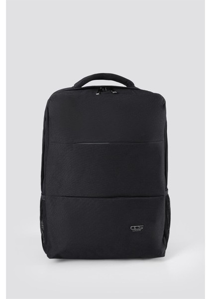 51471 Unisex Laptop Bölmeli Çok Gözlü Seyahat Business Siyah Sırt Çantası