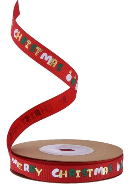 Hediye Paketleme Için Ş Noel Şeridi Noel Sarma Şeridi F (Yurt Dışından)