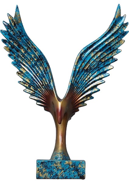 Heykel Dekorasyon El I Süsleme Figür Tv Raf Dekor Hediyeler Çok 8.5X30.5CM (Yurt Dışından)