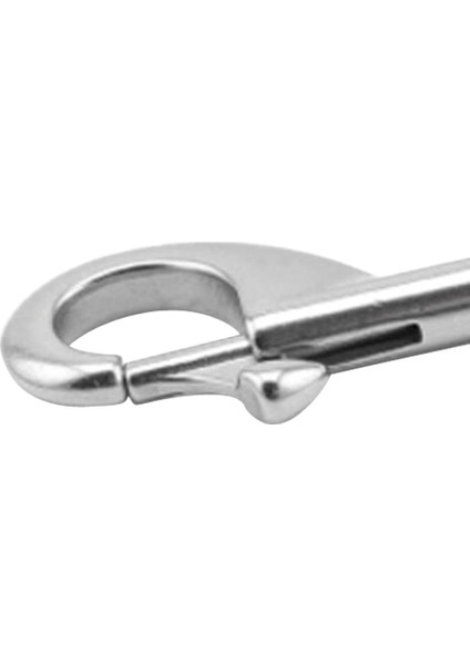 Paslanmaz Döner Yapış Kanca Köpek Leathercraft Çanta Klipsleri 80MM (Yurt Dışından) fırsatları