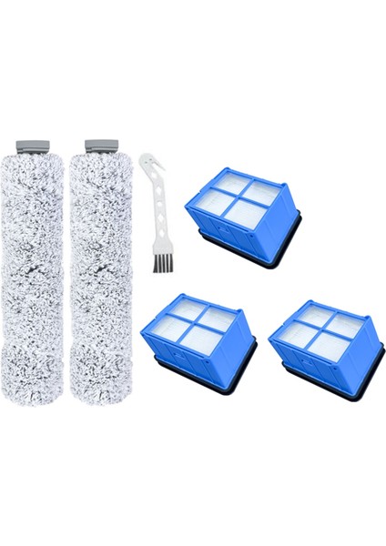 Bissell Crosswave 3882 Elektrikli Süpürge Aksesuarları Için Yedek Fırça Rulosu Rulo Fırça Hepa Filtreleri (Yurt Dışından)