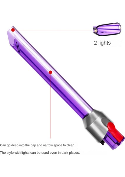 Dyson V10SLIM V12SLIM Hafif Boru Dar Alan Temizleme Aparatı Yedek Kablosuz Elektrikli Süpürgeler Vakumlu Dar Alan Temizleme Aparatı Nozulu (Yurt Dışından) fırsatları