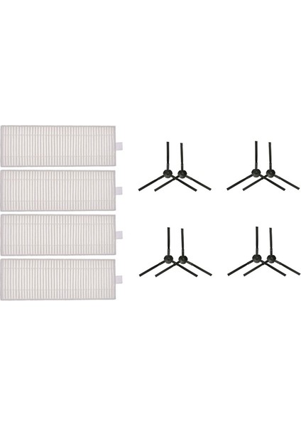 Hepa Filtre Silindiri Ana Yan Fırça Paspas Bezi 360 C50 Robot Süpürge Yedek Parça Aksesuarları Için Paçavralar (Yurt Dışından)