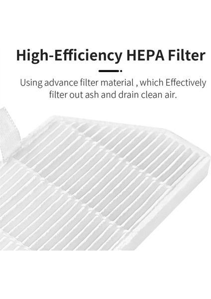 Roidmi Eva SDJ06RM Robot Süpürge Aksesuarları Için Yedek Parça Yan Fırça Filtresi Paspas Bezi Toz Torbası (Yurt Dışından) modelleri