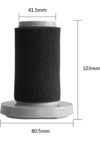 Hepa Filtre Mini Itme Çubuğu Vakum Fırçası Yedek Filtre Xiaomi Deerma DX700 Elektrikli Süpürge Takımı Fırçalı A (Yurt Dışından) modelleri