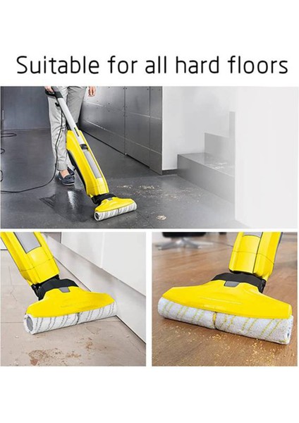 Karcher Fc Çok Yüzeyli Silindirler Için 8 Adet Yedek, Fc7 Fc5 Fc3 FC3D Sert Zemin Temizleyicileri Gri ile Uyumlu (Yurt Dışından) fırsatları