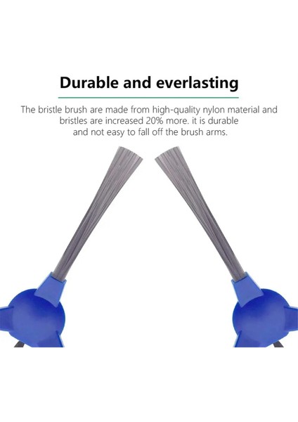 Eufy Robovac 11S 15T 30 30C 15C 12 25C 35C 11S Max 15C Max 30C Max G20 G30 Robot Süpürge Parçaları Için Yedek Yan Fırça (Yurt Dışından) fiyatları