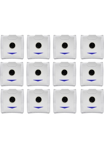 Ecovacs Debot N30 Omni / N30 Pro Omni Robot Süpürge Aksesuarları Ana Yan Fırça Hepa Filtre Bez Toz Torbası Parçaları 12 Adet (Yurt Dışından)