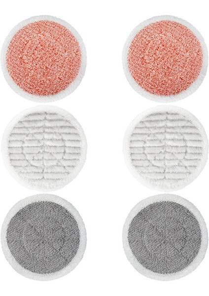 Shark S7001 T2 T21 S6002UK Buharlı Paspas Için Yedek Buharlı Paspas Pedleri, Yeniden Kullanılabilir Buhar ve Ovma Temizleme Pedleri (Yurt Dışından)