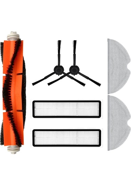 Dreame Bot L10 Pro Elektrikli Süpürge Için Değiştirilebilir Ana Fırça Yan Fırça Paspas Bezleri Hepa Filtreleri Yedek Parçalar (Yurt Dışından)