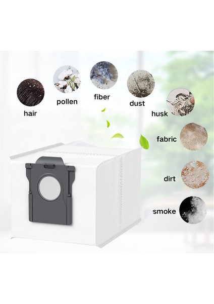 Dreame Mova E30 Ultra / Trouver E30 Ultra Süpürge Aksesuarları Için 6 Adet Toz Torbası Uzun Ömürlü ve Iyi Çalışmak Için Üretilmiştir (Yurt Dışından) fiyatları