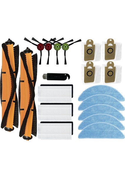 Xiaomi Lydsto R3 Robot Süpürge Ana Yan Fırça Hepa Filtre Paspas Bezi Bez Toz Torbası Aksesuarları Parçaları (Yurt Dışından)