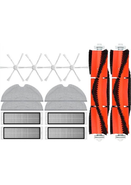 Xiaomi Mi Robot Vakum Mop 2 STYTJ03ZHM Filtre Mop Bezi Elektrikli Süpürge Aksesuarları Ana Yan Fırça Yedek Parçaları (Yurt Dışından)