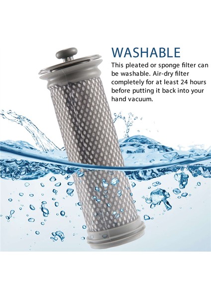 Tineco A11 Master/hero A10 Master/hero,tineco Pure One S11/S12 Kablosuz Elektrikli Süpürge Için 5'li Yedek Ön Filtre (Yurt Dışından) modelleri