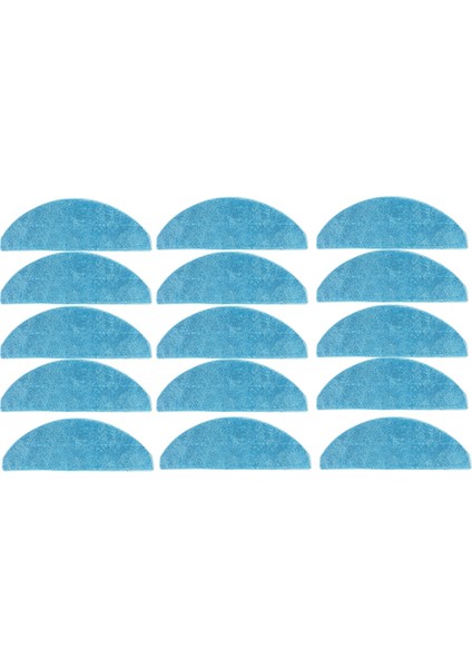 Cecotec Conga 7490 Immortal / 8290 Immortal / Kabum Smart 900 Elektrikli Süpürge Parçaları Için Yedek Paspas Bezi 15 Adet (Yurt Dışından)