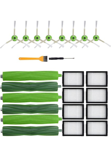 Irobot Roomba E5 E6 I1 I2 I3 I4 I5 I6 I7 I8 J5 J7 J8 ve All Plus Ie &j Combo Serisi Elektrikli Süpürge Parçaları (Yurt Dışından)