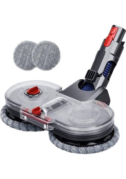 Dyson V7 V8 V10 V11 Elektrikli Süpürgeler Için Elektrikli Paspas Başlığı Ataşmanı, Çıkarılabilir Su Tankı Paspas Başlığı Paspas Pedleri Dahil (Yurt Dışından)