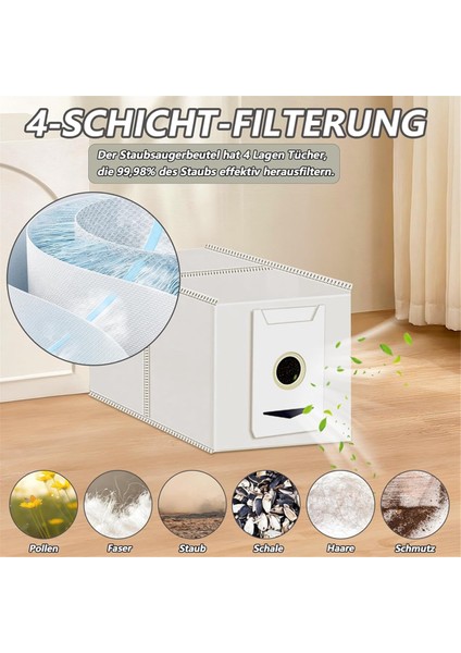 Ecovacs Deebot T30 OMNI/T30 Pro Omni Robot Süpürge Ana Yan Fırça Hepa Filtre Paspas Bezi Toz Torbaları Parçaları (Yurt Dışından) fiyatları