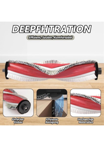 Ecovacs Deebot T30 OMNI/T30 Pro Omni Robot Süpürge Ana Yan Fırça Hepa Filtre Paspas Bezi Toz Torbaları Parçaları (Yurt Dışından) fırsatları